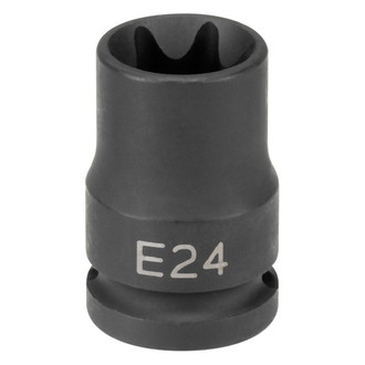 Grey Pneumatic® - 1/2" Drive E24 External Torx Standard Impact Socket