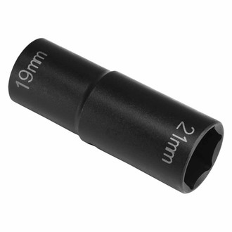 Grey Pneumatic® - 1/2" Drive 3/4" x 13/16" 6-Point Deep Extra-Thin Wall Flip Impact Socket