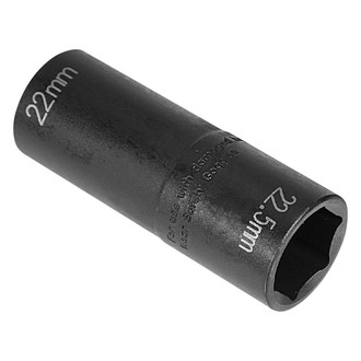 Grey Pneumatic® - 1/2" Drive 22 mm x 22.5 mm 6-Point Deep Thin Wall Flip Impact Socket
