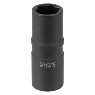Grey Pneumatic® - 1/2" Drive 1" x 1-1/16" 6-Point Deep Thin Wall Flip Impact Socket