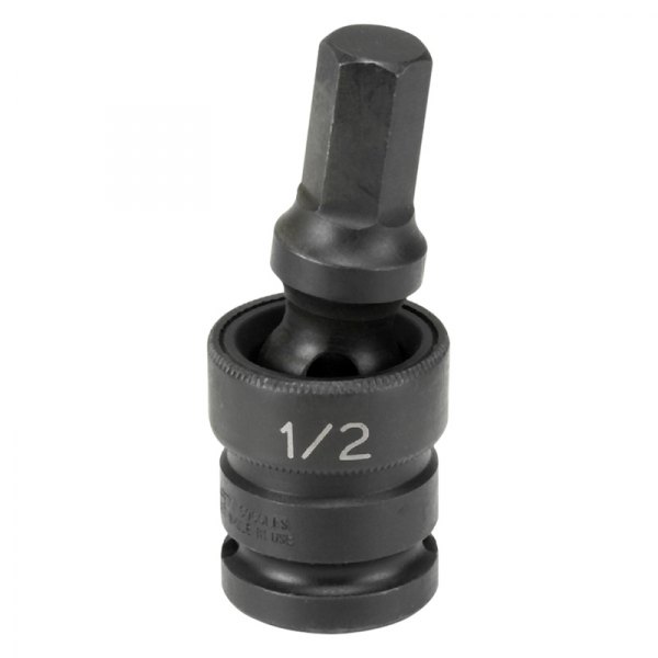 Grey Pneumatic® - 1/2" Drive Metric Hex Impact U-Joint Bit Socket