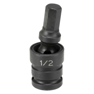 Grey Pneumatic® - 1/2" Drive 15 mm Hex Impact U-Joint Bit Socket