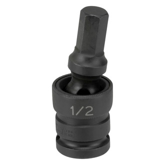 Grey Pneumatic® - 1/2" Drive 1/2" Hex Impact U-Joint Bit Socket