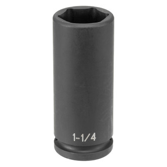 Grey Pneumatic® - 3/4" Drive SAE 6-Point Extra-Deep Thin Wall Impact Socket