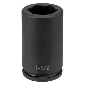 Grey Pneumatic® - 3/4" Drive 1-1/2" 6-Point Deep Heavy Duty Budd Impact Socket