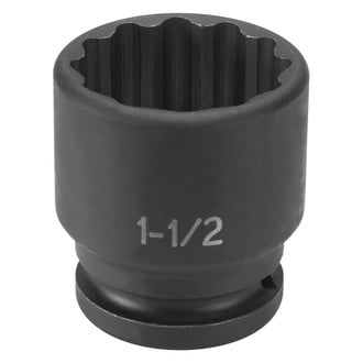 Grey Pneumatic® - 3/4" Drive 1-1/8" 12-Point Standard Impact Socket