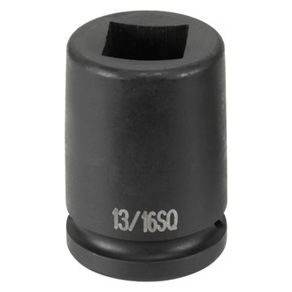 Grey Pneumatic® - 3/4" Drive Metric 4-Point Standard Budd Impact Socket