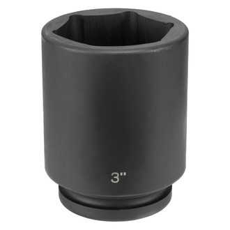 Grey Pneumatic® - 1" Drive SAE 6-Point Deep Impact Socket