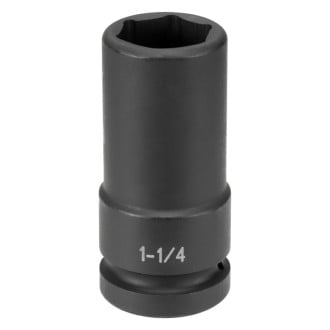 Grey Pneumatic® - 1" Drive SAE 6-Point Extra-Deep Thin Wall Impact Socket