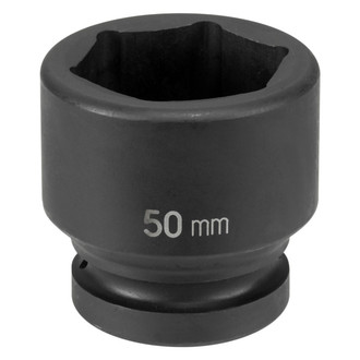 Grey Pneumatic® - 1" Drive 43 mm 6-Point Standard Impact Socket