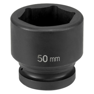 Grey Pneumatic® - 1" Drive 76 mm 6-Point Standard Impact Socket