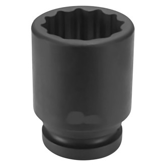 Grey Pneumatic® - 1" Drive 19 mm 12-Point Deep Impact Socket