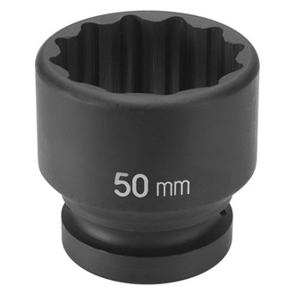 Grey Pneumatic® - 1" Drive 24 mm 12-Point Standard Impact Socket