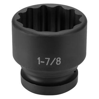 Grey Pneumatic® - 1" Drive 3" 12-Point Standard Impact Socket