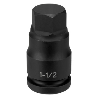 Grey Pneumatic® - 1" Drive 1-3/4" Hex Impact Bit Socket