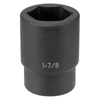 Grey Pneumatic® - #5 Spline Drive 1-11/16" 6-Point Standard Impact Socket