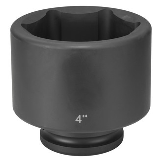 Grey Pneumatic® - 1-1/2" Drive 2" 6-Point Standard Impact Socket