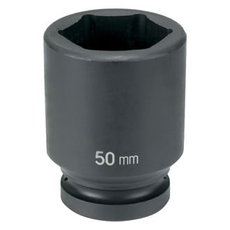 Grey Pneumatic® - 1-1/2" Drive 70 mm 6-Point Deep Impact Socket