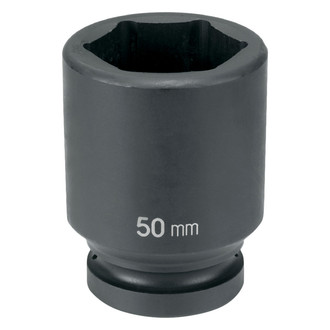 Grey Pneumatic® - 1-1/2" Drive 90 mm 6-Point Deep Impact Socket