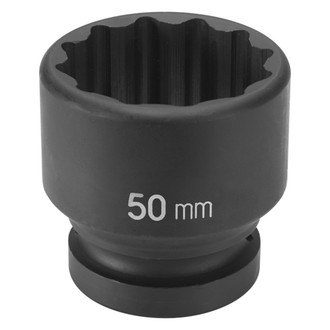 Grey Pneumatic® - 1-1/2" Drive Metric 12-Point Standard Impact Socket