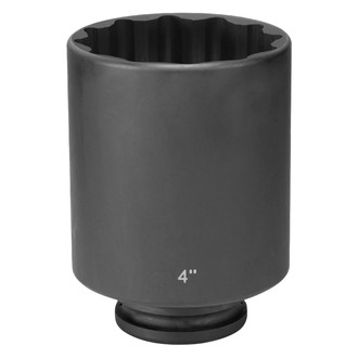 Grey Pneumatic® - 1-1/2" Drive 1-1/2" 12-Point Deep Impact Socket