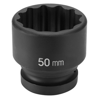 Grey Pneumatic® - 1-1/2" Drive 70 mm 12-Point Standard Impact Socket