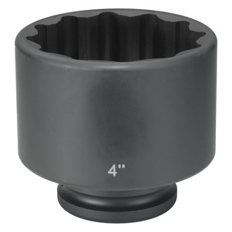 Grey Pneumatic® - 1-1/2" Drive 2-7/16" 12-Point Standard Impact Socket