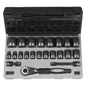 Grey Pneumatic® - 1/2" Drive 6-Point SAE Standard Socket