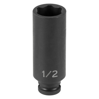 Grey Pneumatic® - 1/4" Drive SAE 6-Point Surface Drive Deep Impact Socket