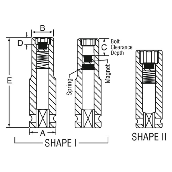 Grey Pneumatic® 913MDG - 1/4