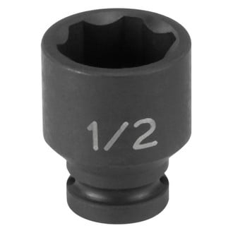 Grey Pneumatic® - 1/4" Drive 13 mm 6-Point Surface Drive Standard Impact Socket