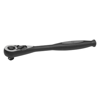 Grey Pneumatic® - 1/4" Drive 72 Teeth Quick Release Head Flat Metal Grip Ratchet with Hanger