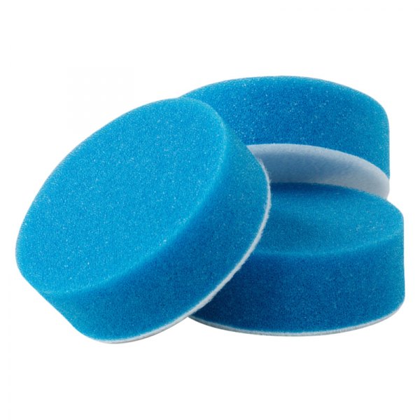 Griot's Garage® - 3" Blue Hook-and-Loop Applicator Pads (3 Pieces)