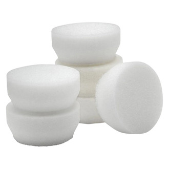 BOSS Fast Correcting Foam Pads Set - 6 Pack, 1" Thick, Aggressive Defect Removal For Car Polishing