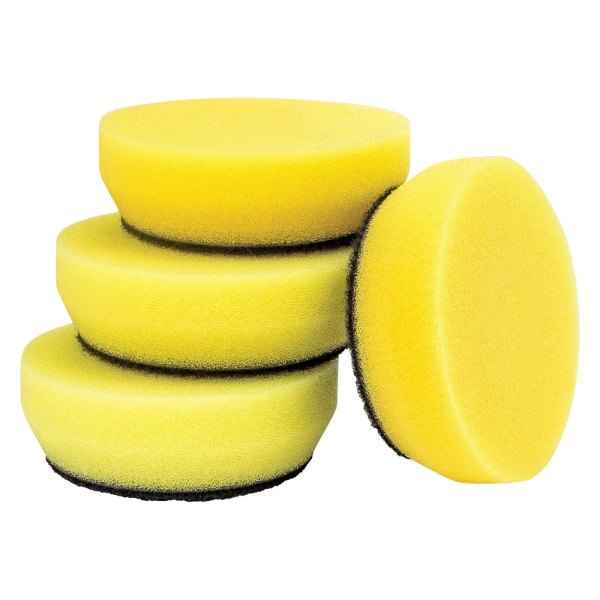 Griot's Garage® - BOSS™ 2" Foam Yellow Hook-and-Loop Perfecting Pad (4 Pieces)