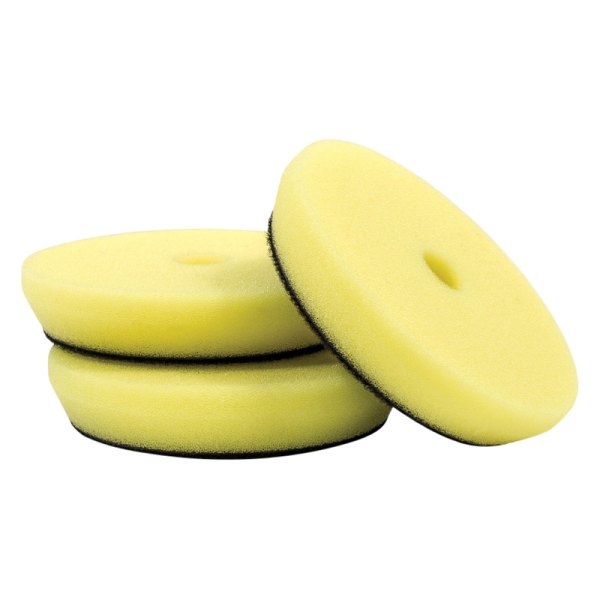 Griot's Garage® - BOSS™ 3" Foam Yellow Hook-and-Loop Perfecting Pad (3 Pieces)
