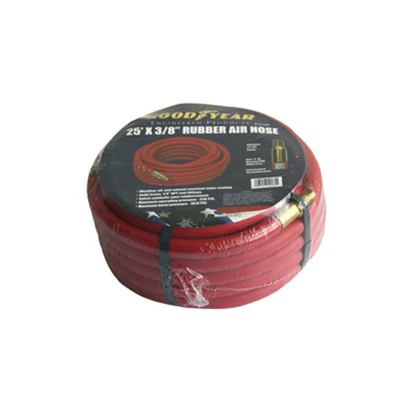 GRIP® - Goodyear™ 3/8" x 25' Red Rubber Air Hose
