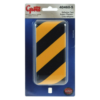 Grote® - 2' x 2" Black/Yellow Non-Lighting Reflective Tape