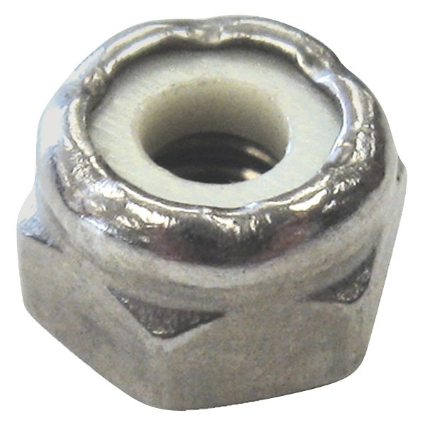 Handi-Man Marine® - #10-24 Steel SAE Hex Lock Nuts with Nylon Insert (100 Pieces)