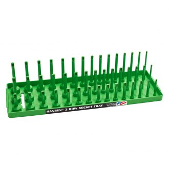 Hansen Global® - 3/8" Drive 39-Slot Metric 3-Row Socket Tray