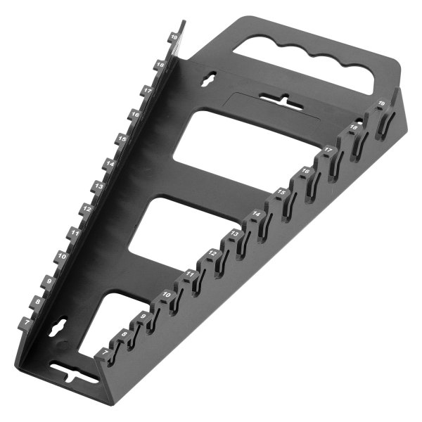 Hansen Global® - Quik-Pik Metric 13-Slot Gray Wrench Rack