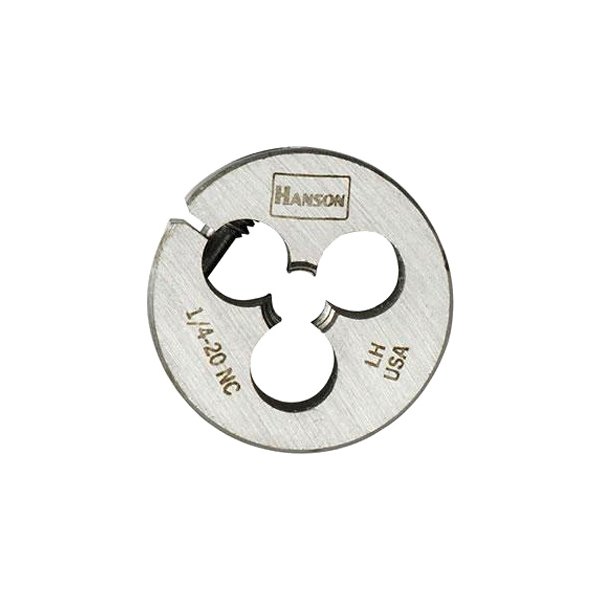 IRWIN® - Hanson™ 1/4"-20 UNC SAE HCS Left-Hand Adjustable Round Die