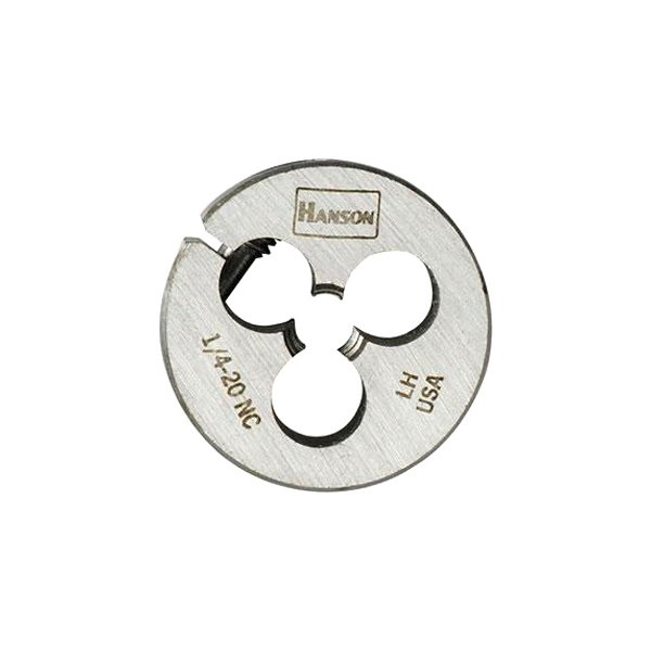 IRWIN® - Hanson™ 3/8"-24 UNF SAE HCS Left-Hand Adjustable Round Die