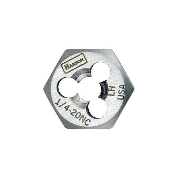 IRWIN® - Hanson™ 5/16"-18 UNC SAE HCS Left-Hand Re-Threading Solid Hexagon Die