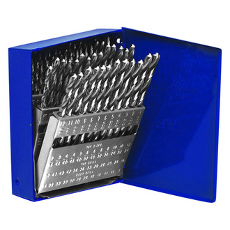 IRWIN® - 60-Piece General Purpose™ Bright HSS Straight Shank Wire Gauge Drill Bit Set