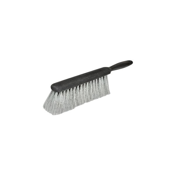 Harper® - 8" Black/Gray Soft Synthetic Plastic Block Counter Brush