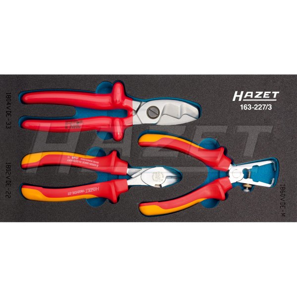 HAZET® - 3-piece VDE Mixed Pliers Set