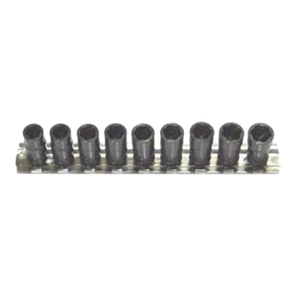 Turbo Sockets® - 9-piece 1/4" Drive 7.75 to 10 mm Bolt Extractor Set