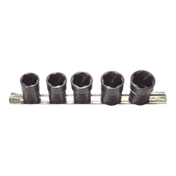 Turbo Sockets® - 5-piece 1/2" Drive 3/4" to 1" Bolt Extractor Set