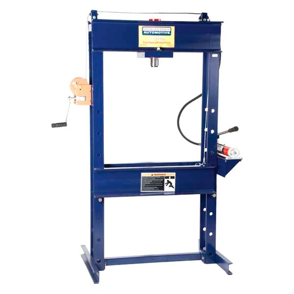 Hein-Werner® - 25 t Manual/Hydraulic H-Type Welded Press with Hand Winch